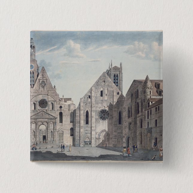 Facades of the Churches Button (Front)