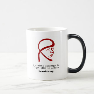 FACE AIDS morphing mug
