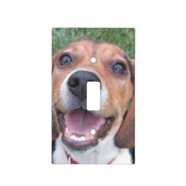Face Beagle Light Switch Cover (Front)