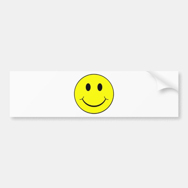 face bumper sticker (Front)