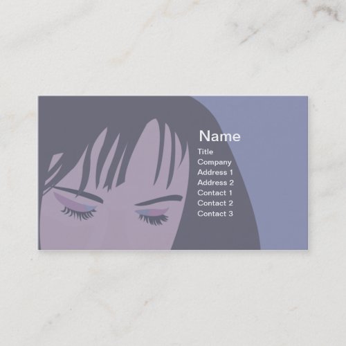 Face Business Card Templates