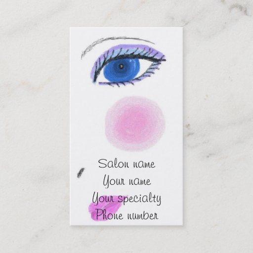 Customizable Face Business Card