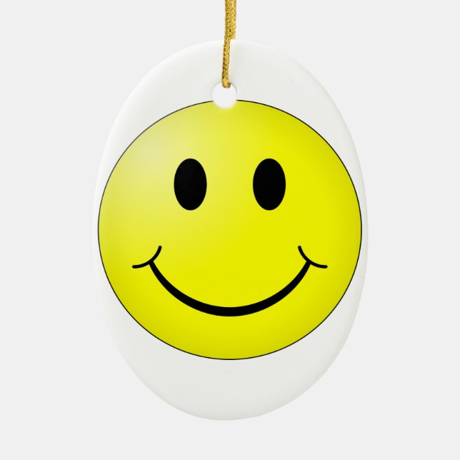 Face Ceramic Ornament (Front)