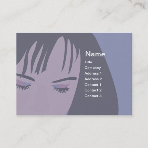 Face - Chubby Business Card