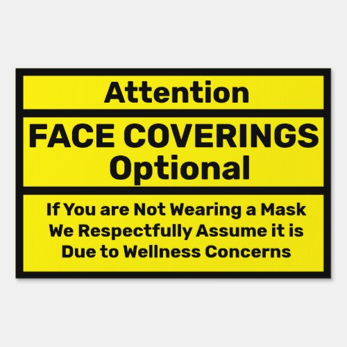 Face Coverings Required _Medical Exempt Sign