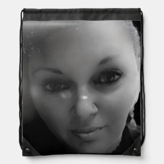 Face Drawstring Bag