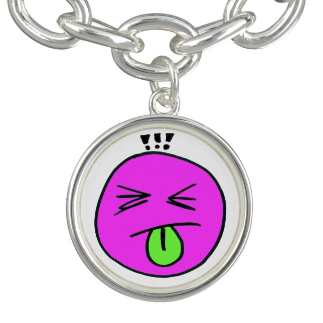 Face Emoji Charm Bracelet (Design)