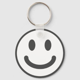 Face/emoji/emoticon/happy face keychain