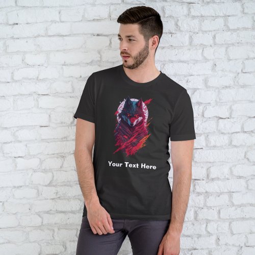Face Evil Ninja Wolfmagic T_Shirt