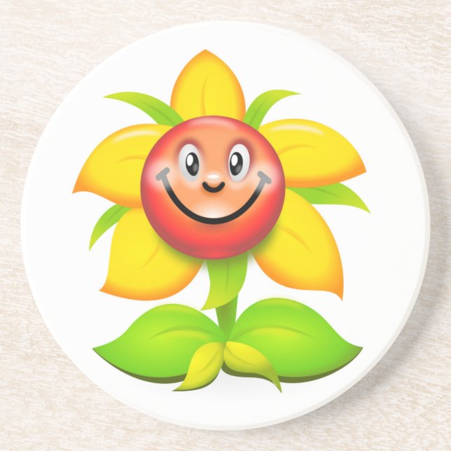 FACE FLOWER COASTER (Front)