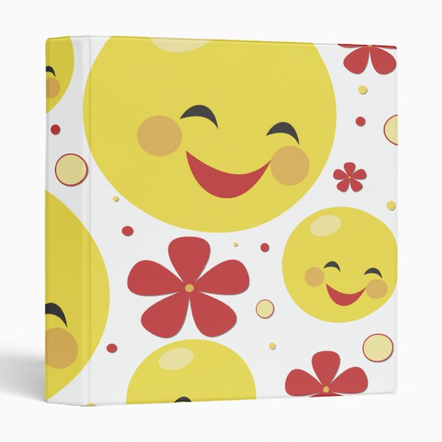 Face Flowers Binder (Front/Spine)