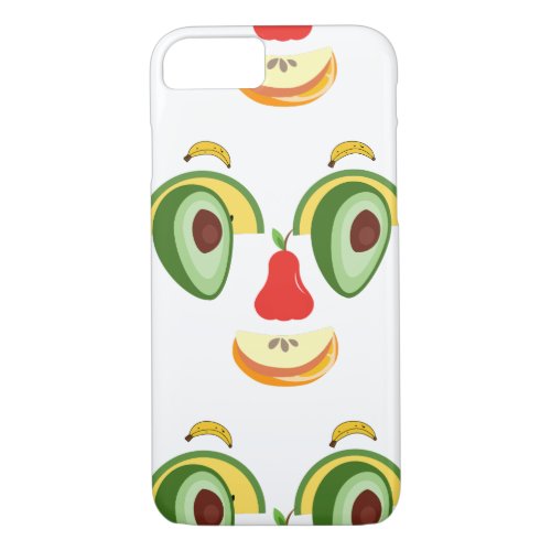 face full of natural expressions of happiness iPhone 87 case