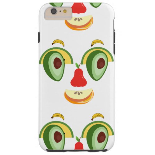  face full of natural expressions of happiness tough iPhone 6 plus case