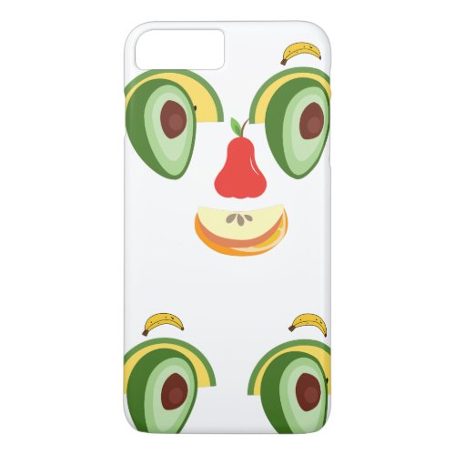  face full of natural expressions of happiness  iPhone 8 plus7 plus case