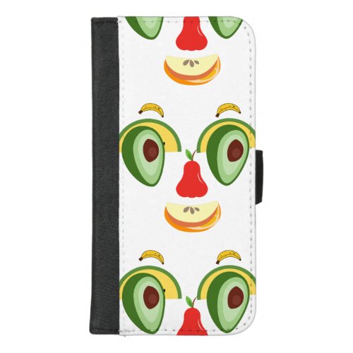  face full of natural expressions of happiness  iPhone 87 plus wallet case