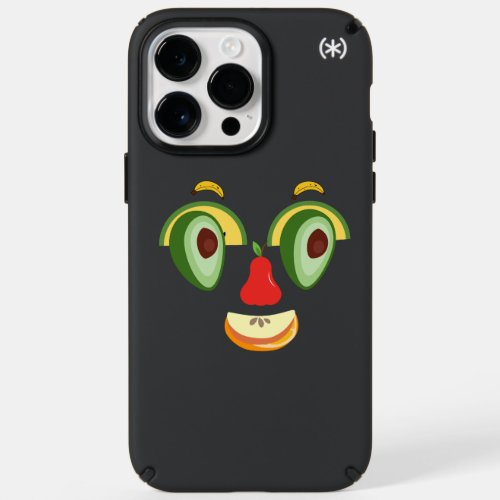 face full of natural expressions of happiness speck iPhone 14 pro max case