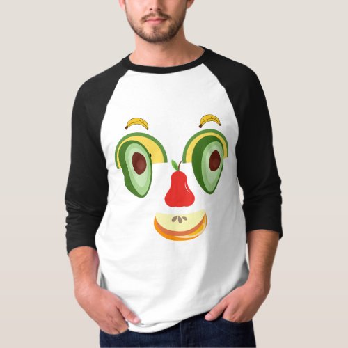 face full of natural expressions of happiness  T_Shirt