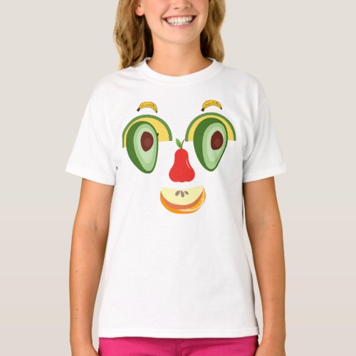 face full of natural expressions of happiness T_Shirt