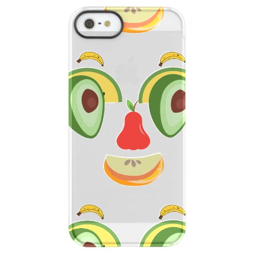 face full of natural expressions of happiness  permafrost iPhone SE55s case