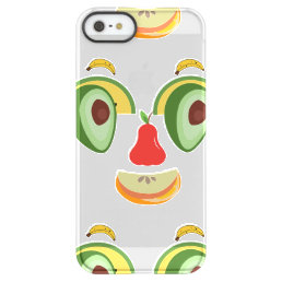 face full of natural expressions of happiness permafrost iPhone SE/5/5s case