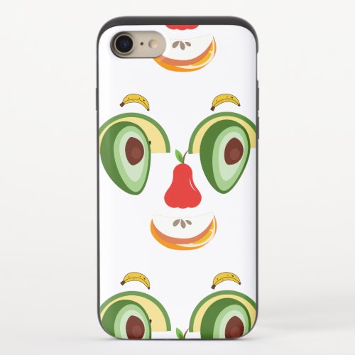 face full of natural expressions of happiness iPhone 87 slider case
