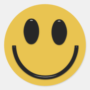 face fun cartoon sticker