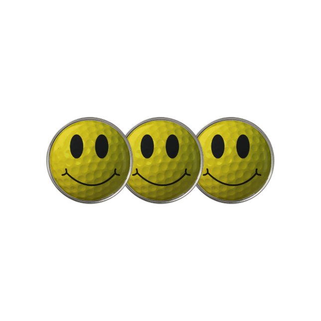 Face Golf Ball Marker (3 Up)