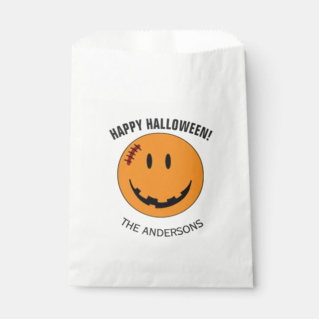 Face Halloween Style ID224 Favor Bag (Front)