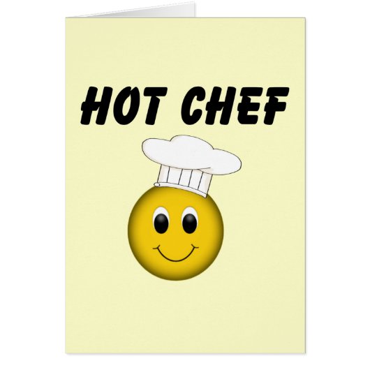 Face Hot Chef Cards (Front)