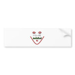 Face I love My Soldier Tshirts and Gifts Bumper Sticker