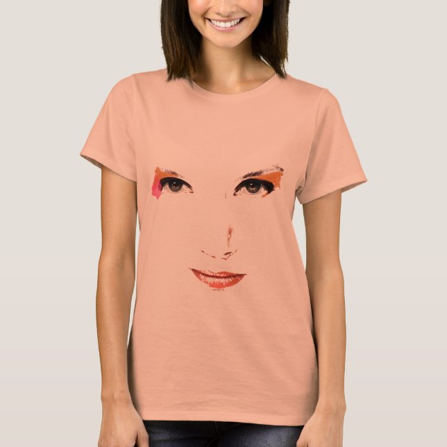 Face illustration T-Shirt (Front)