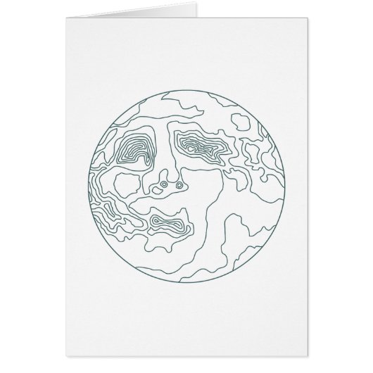 face in the moon cards (Front)