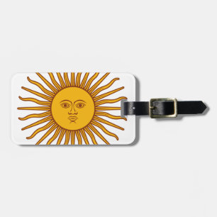 Face in the Sun - Sunshine Luggage Tag