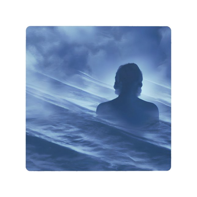 Face it Alone Metal Print (Front)