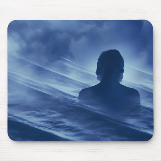 Face it Alone Mouse Pad (Front)