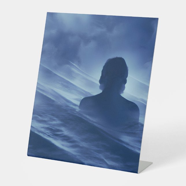 Face it Alone Pedestal Sign (Front)