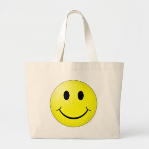 Face Large Tote Bag