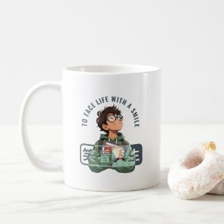 Face life with a smile | 11# Classic Mug