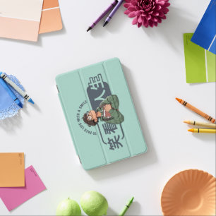 Face life with a smile   7.9" iPad mini cover