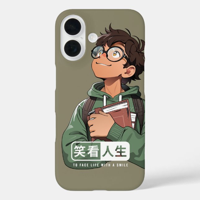 Face life with a smile | Case-Mate iPhone case (Back)