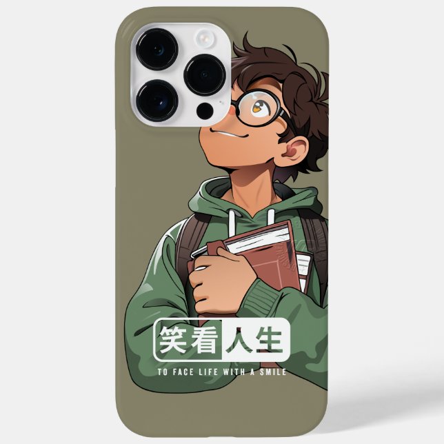 Face life with a smile | Case-Mate iPhone case (Back)