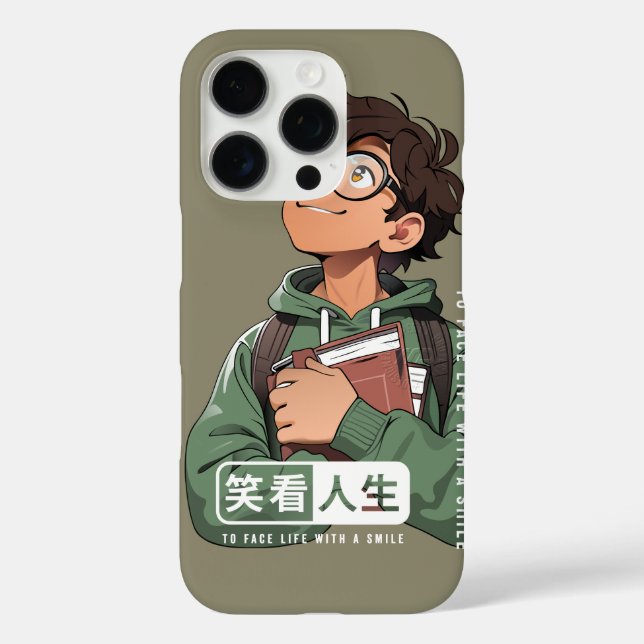 Face life with a smile | Case-Mate iPhone case (Back)
