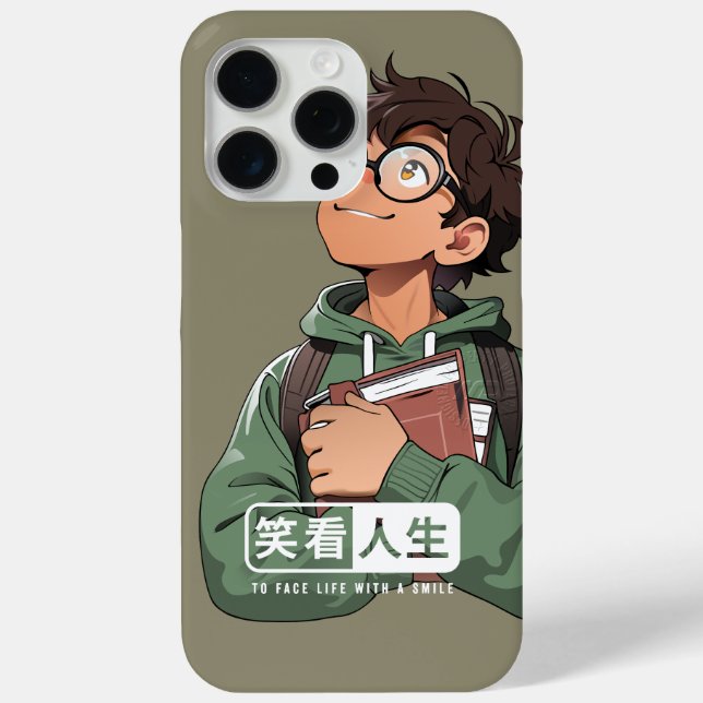 Face life with a smile | Case-Mate iPhone case (Back)