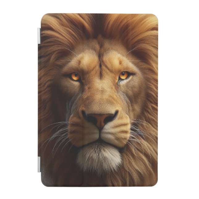 Face lion iPad case (Front)