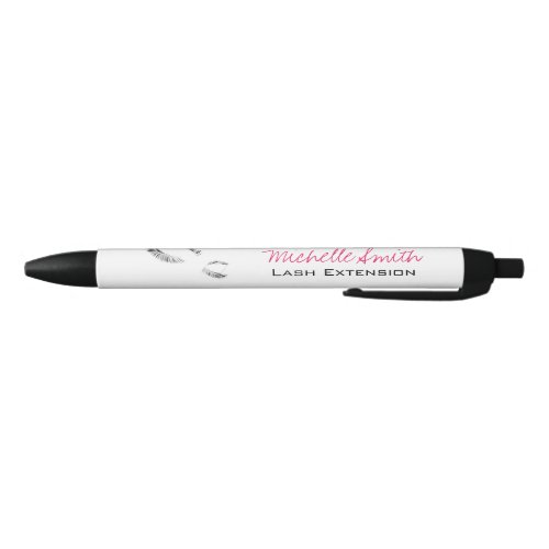 Face long lashes Lash Extension Black Ink Pen