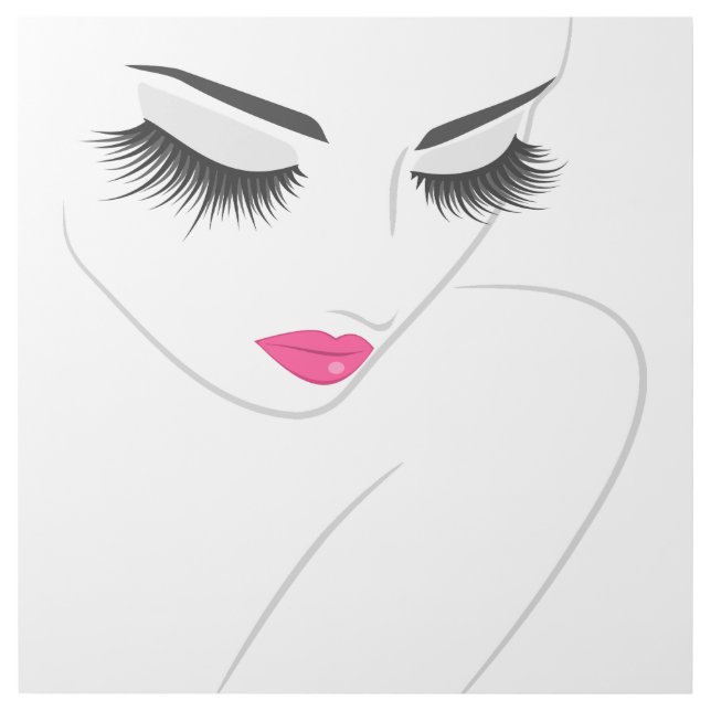 Face long lashes Lash Extension Gallery Wrap (Front)
