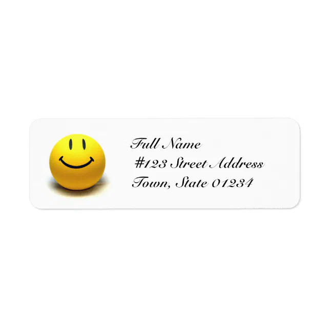 Face Mailing Labels | Zazzle