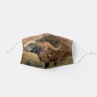 Face Mask an old bull buffalo
