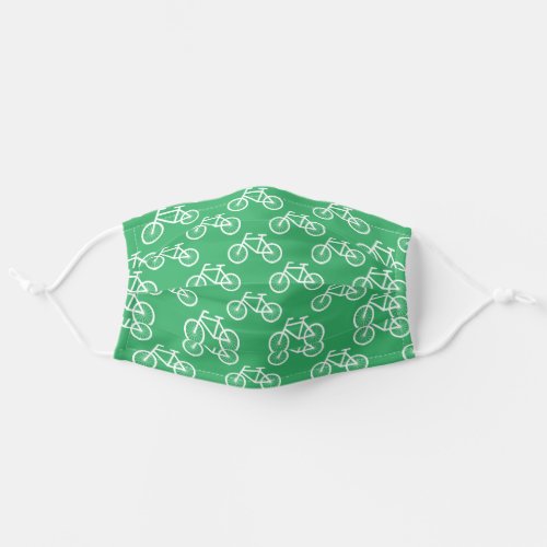 Face mask mouth cap with bicycle logo pattern