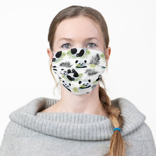 Face mask panda bear (Worn)